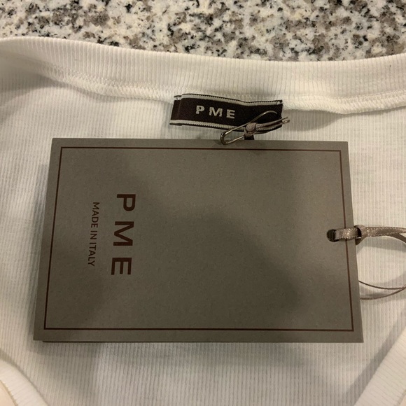 PESERICO White Cotton Silk Layered Top Sz IT42/US6 - Picture 8 of 11